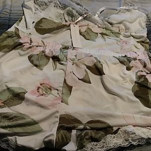 Cute silk pajama set